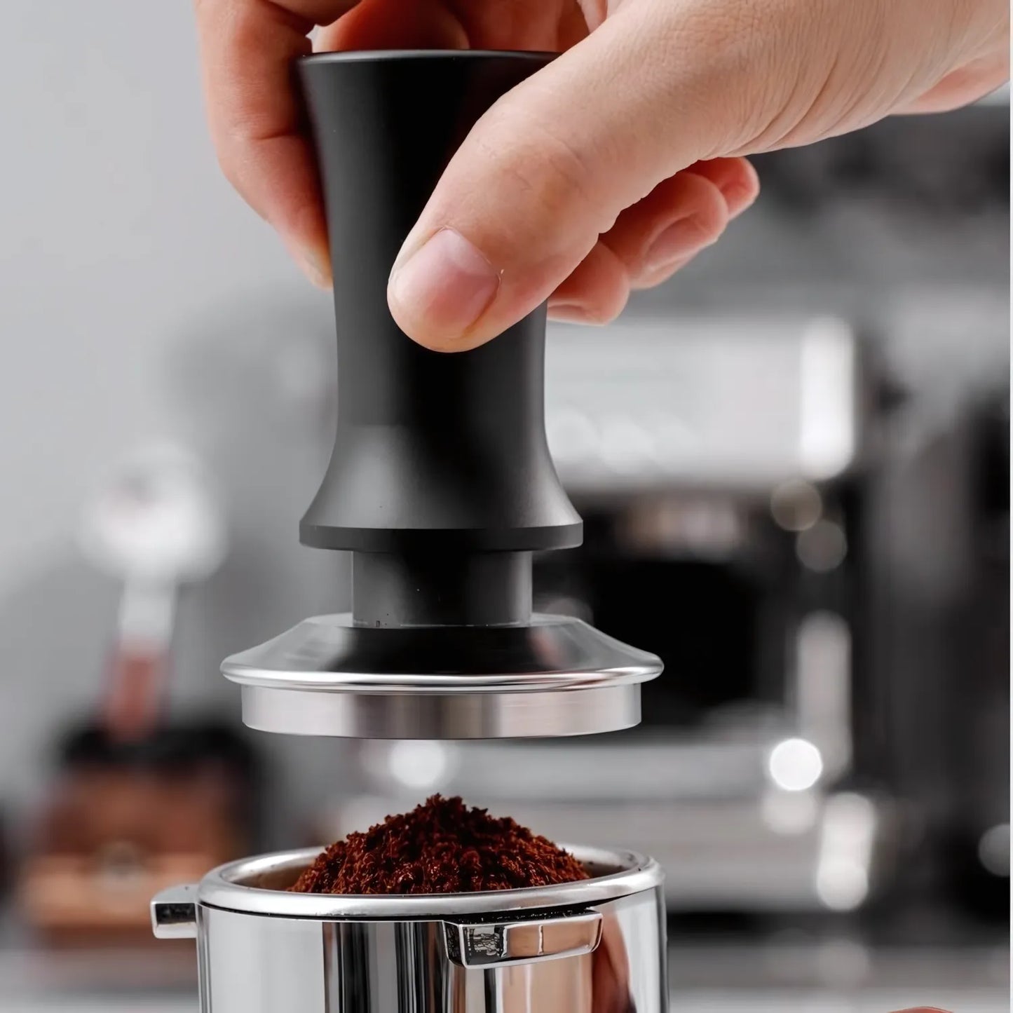 Spring Loaded Espresso Tamper with 30lb Pressure