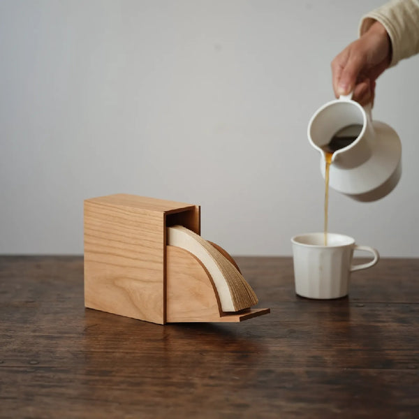 Folding Wedge Coffee Filter Organizer