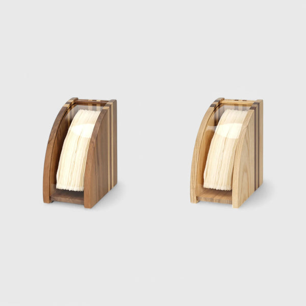 Wood Wedge Coffee Filter Paper Holder - V60 Filters