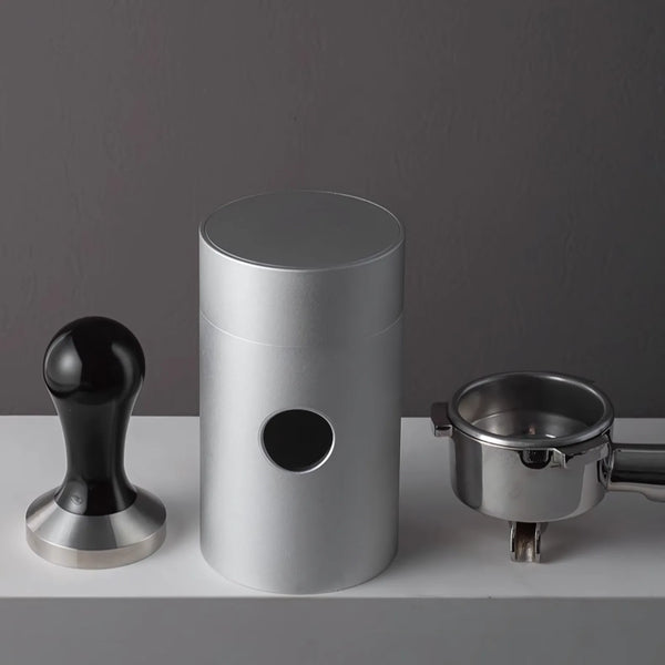 Round Coffee Filter Paper Stand - Aluminium Cylinder