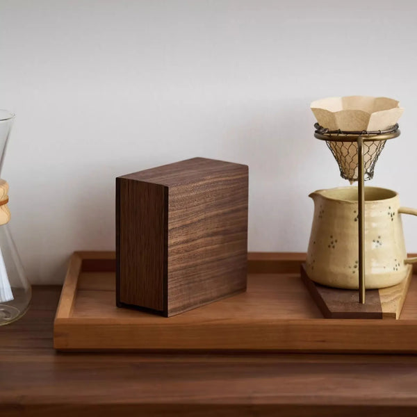Folding Wedge Coffee Filter Organizer