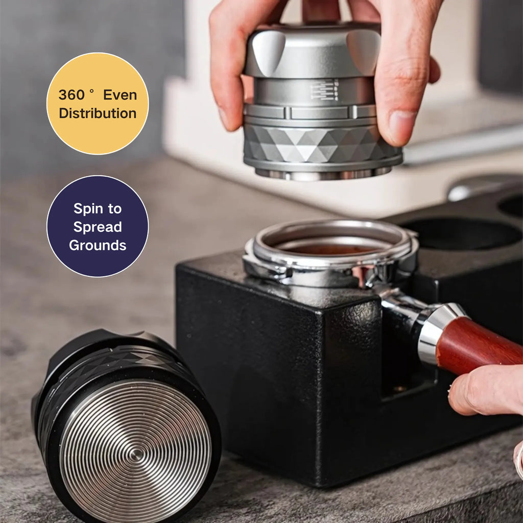 2-in-1 Espresso Distributor & Tamper