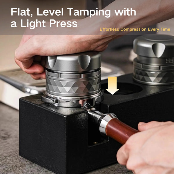 2-in-1 Espresso Distributor & Tamper