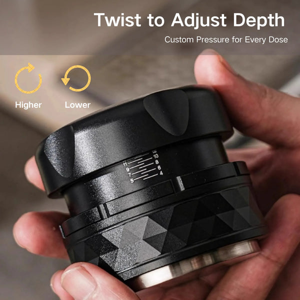 2-in-1 Espresso Distributor & Tamper