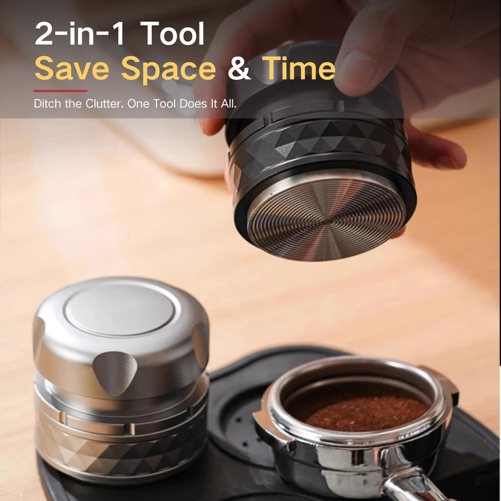 2-in-1 Espresso Distributor & Tamper