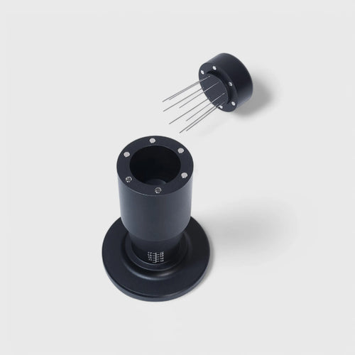 Magnetic Espresso Tamper with WDT Tool – 30lb Leveling Tamper