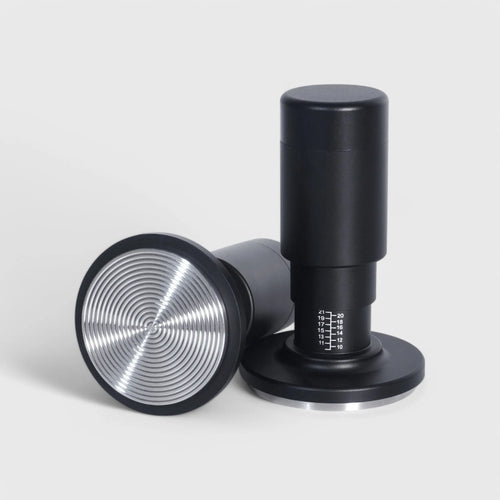 Magnetic Espresso Tamper with WDT Tool – 30lb Leveling Tamper