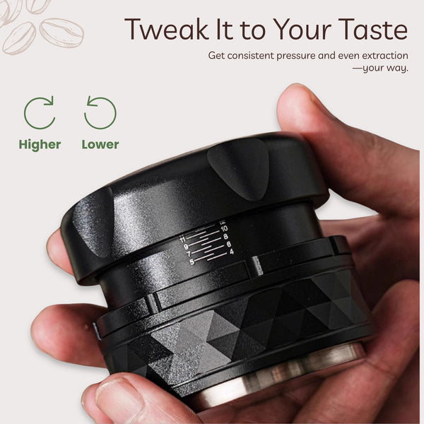 2-in-1 Espresso Tool for Even Tamping and Distribution