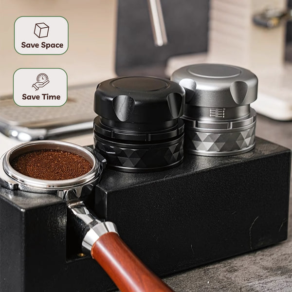 2-in-1 Espresso Tool for Even Tamping and Distribution