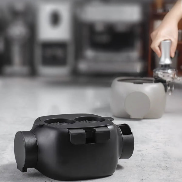 Barista Robot Espresso Tamping Station with Knock Box