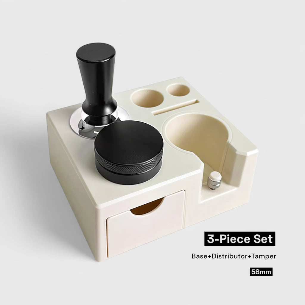 Espresso Tamping Station with Filter Drawer