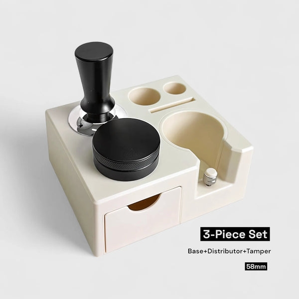 Espresso Tamping Station with Filter Drawer