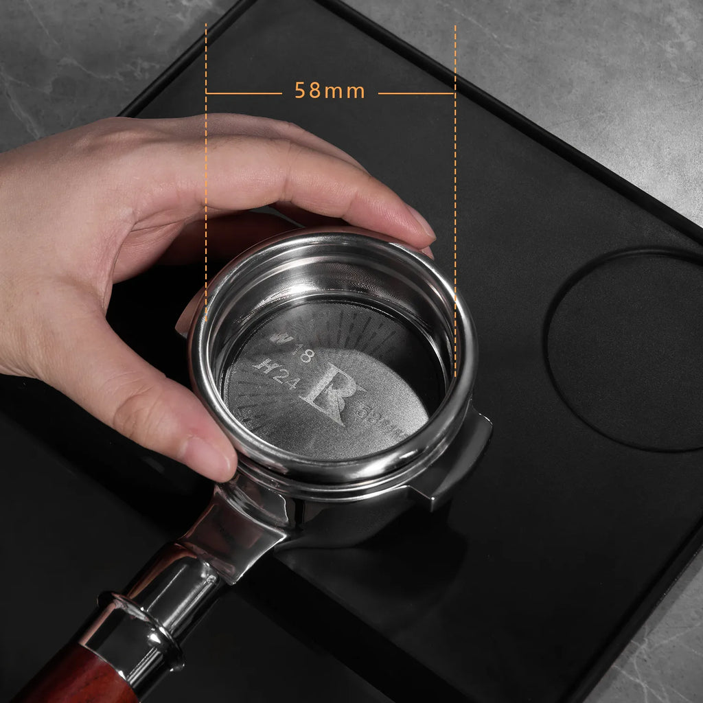 58mm Double-Layer Coffee Filter Basket | 18g/24g