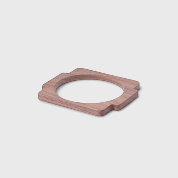 Solid Wood Coffee Basket Holder with 6 Compartments