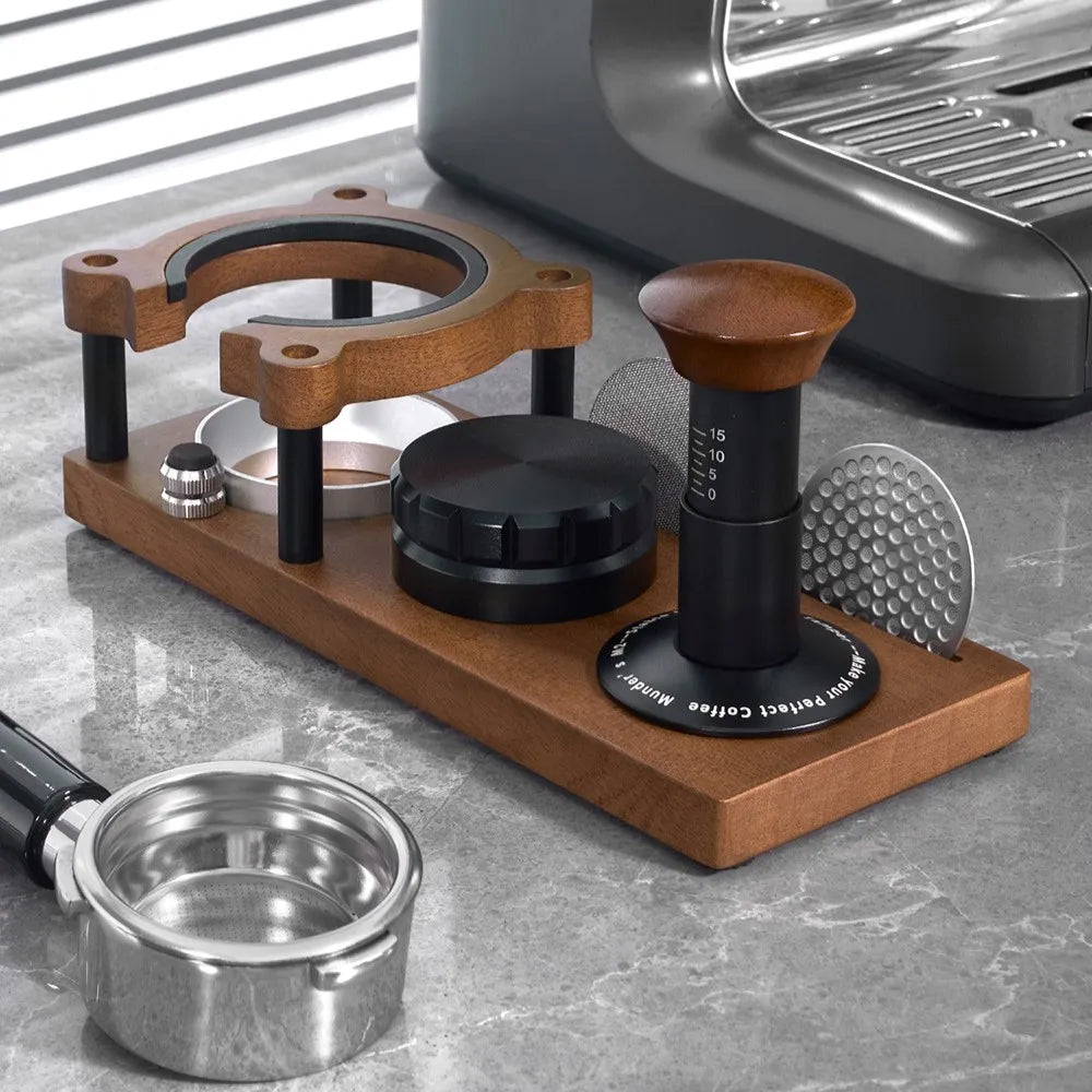 Wooden Espresso Tamping Base🐻