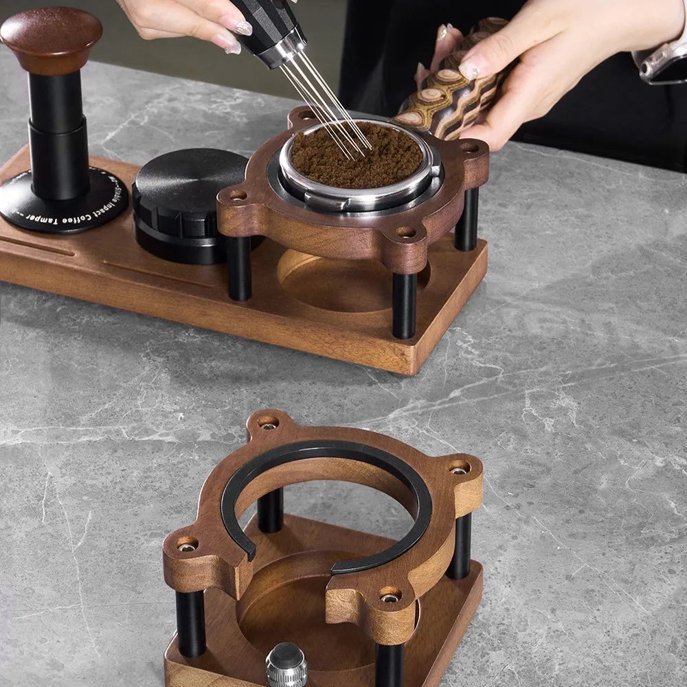 Wooden Espresso Tamping Base🐻