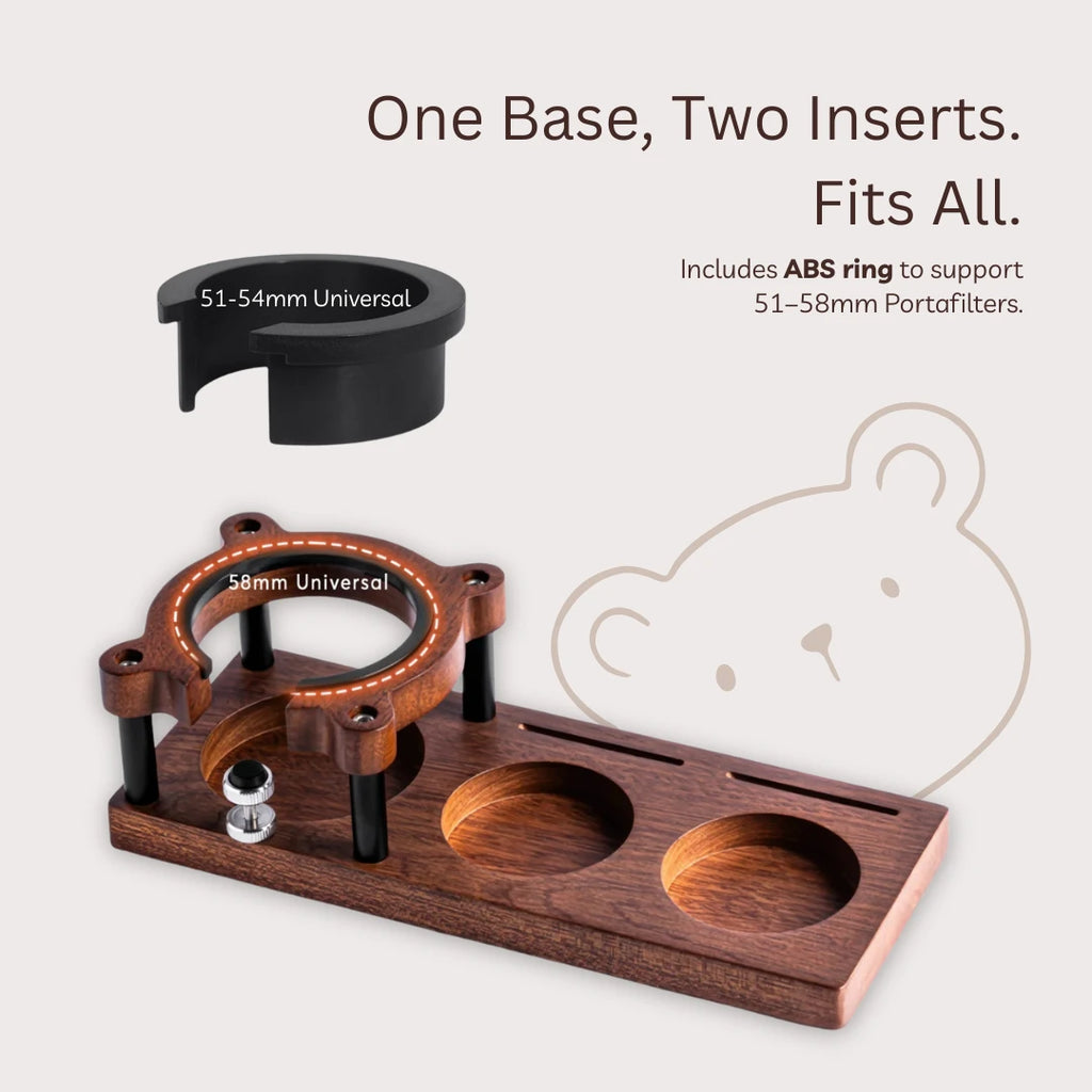 Wooden Espresso Tamping Base🐻