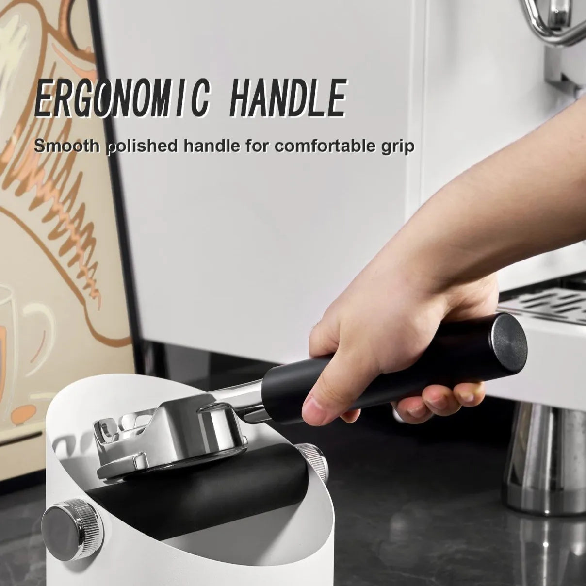 Bottomless Portafilter – 58mm Open-Style Handle
