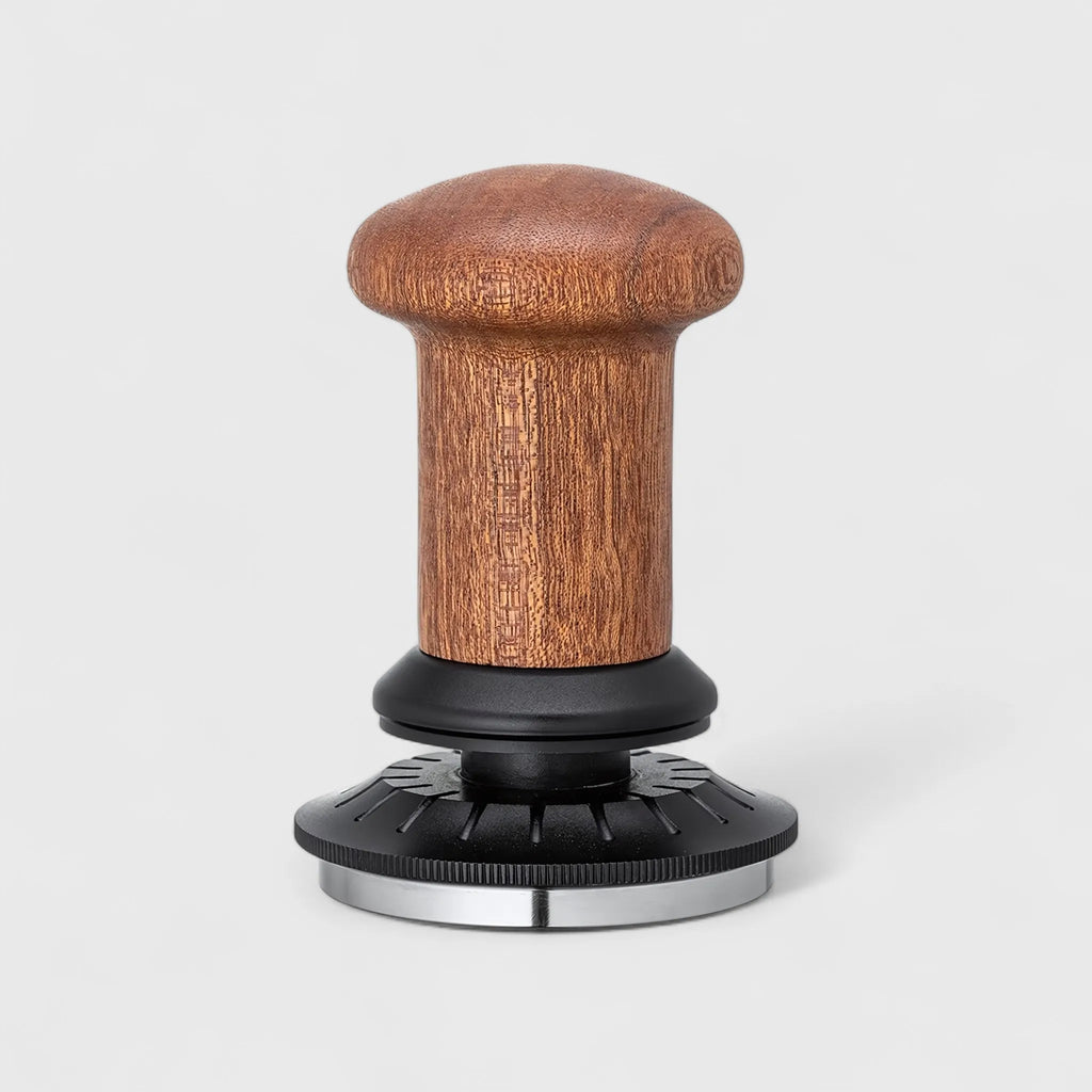 Calibrated Espresso Tamper with Adjustable Depth and 30lb Spring Pressure