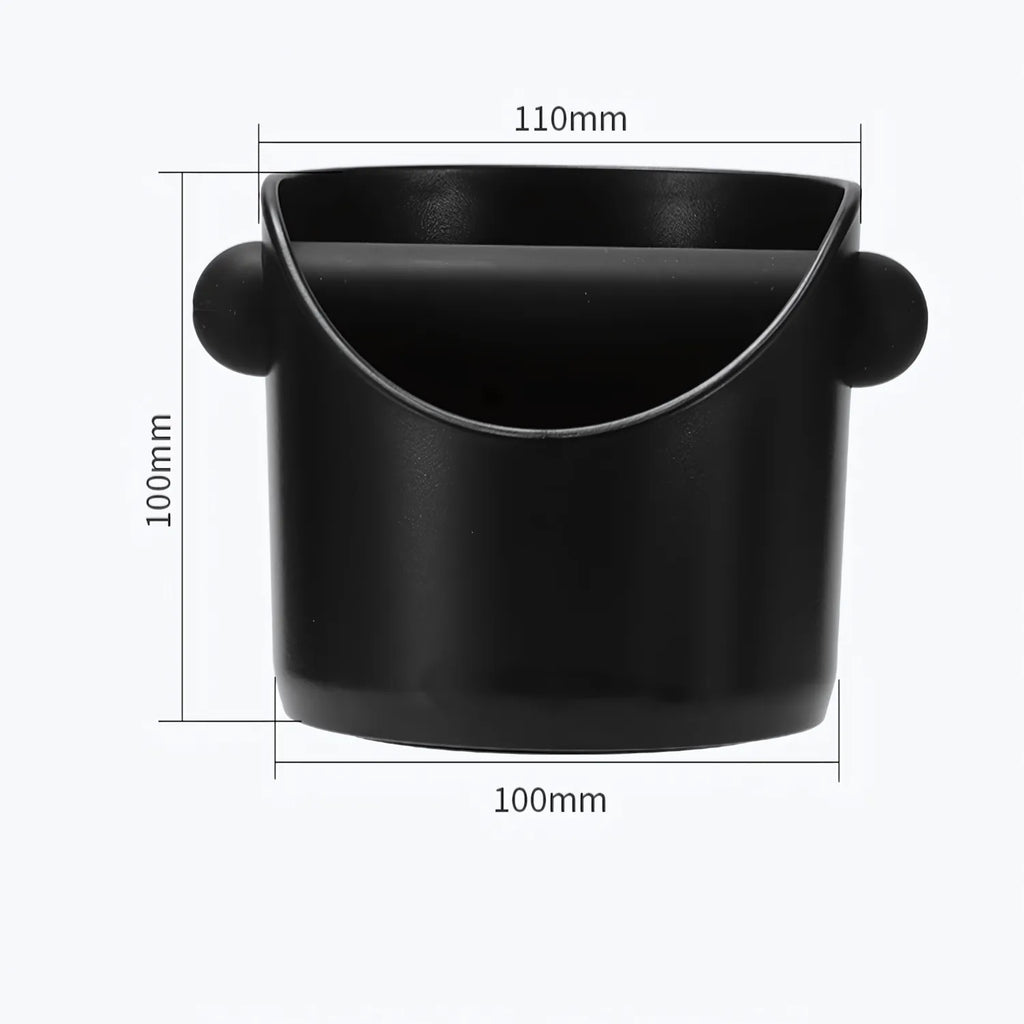 Compact Espresso Knock Box – 0.45L ABS Coffee Waste Bin
