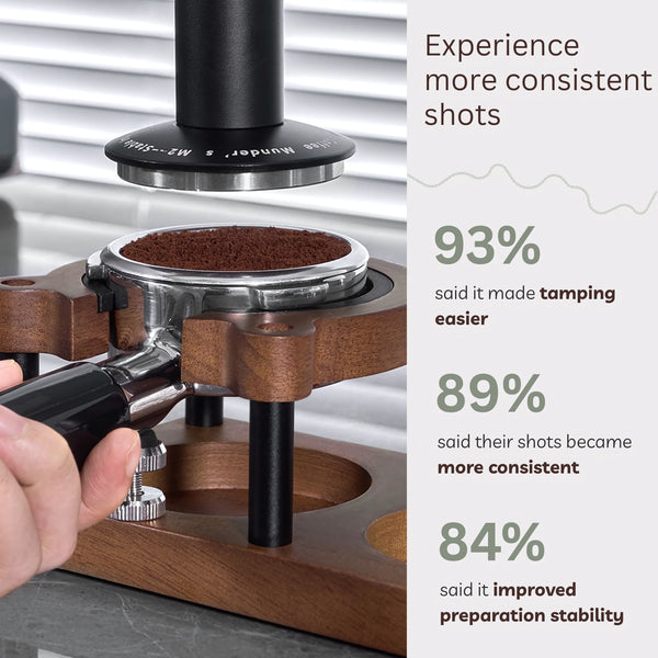 Adjustable Espresso Portafilter Rest Holder for 51 53 58mm Adjustable Espresso Portafilter Rest Holder for 51 53 58mm