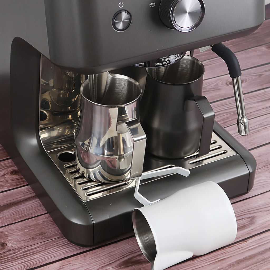 Goose Neck Coffee Frother Milk Jug | 304 Stainless Steel