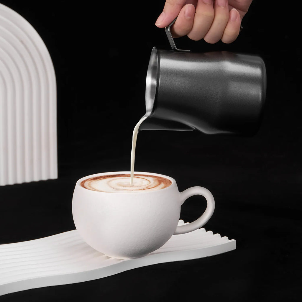 Goose Neck Coffee Frother Milk Jug | 304 Stainless Steel
