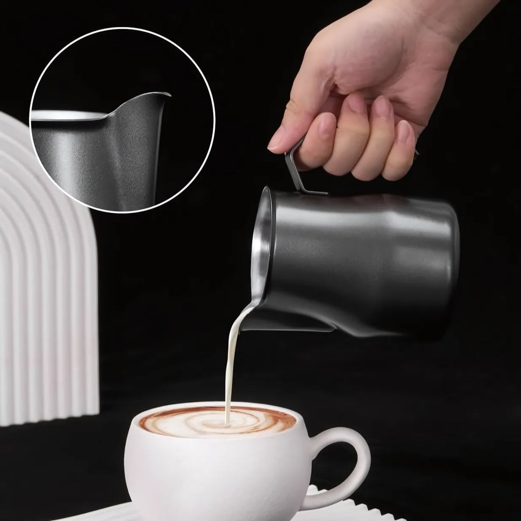 Goose Neck Coffee Frother Milk Jug | 304 Stainless Steel