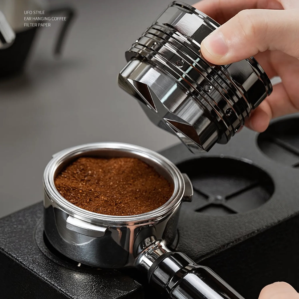 Stainless Steel Self-Leveling Espresso Distributor