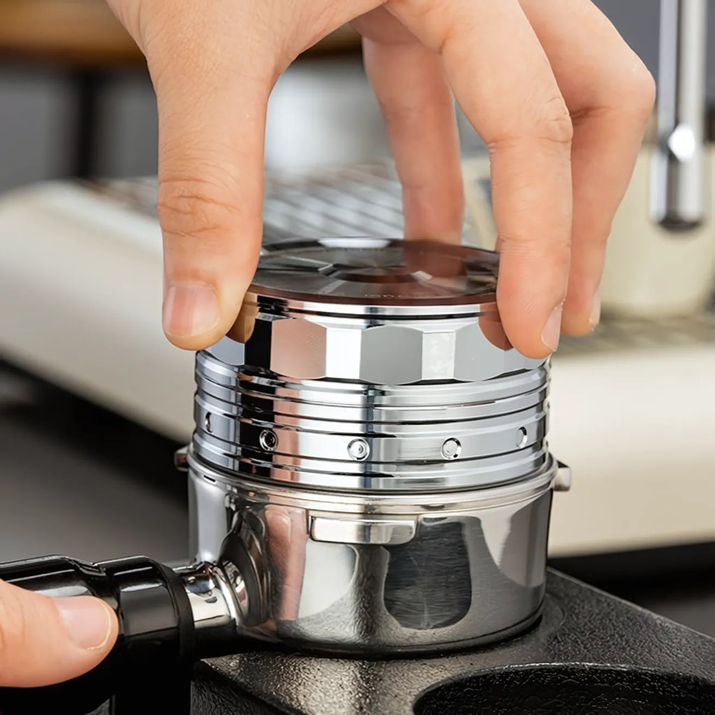 Stainless Steel Self-Leveling Espresso Distributor