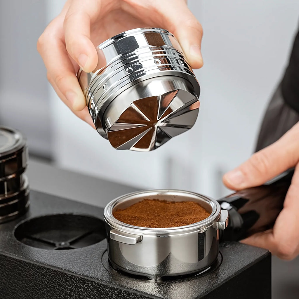 Stainless Steel Self-Leveling Espresso Distributor