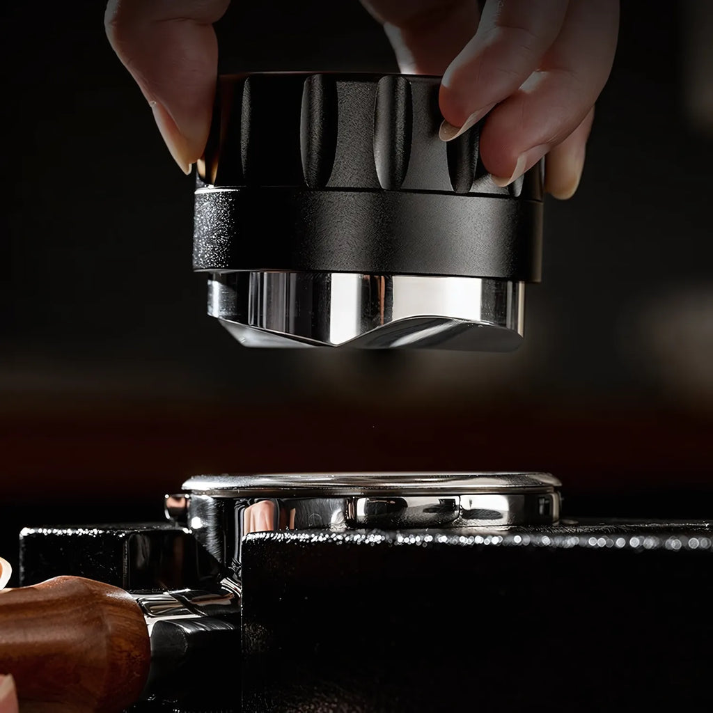 Gravity-Adjustable Espresso Distributor