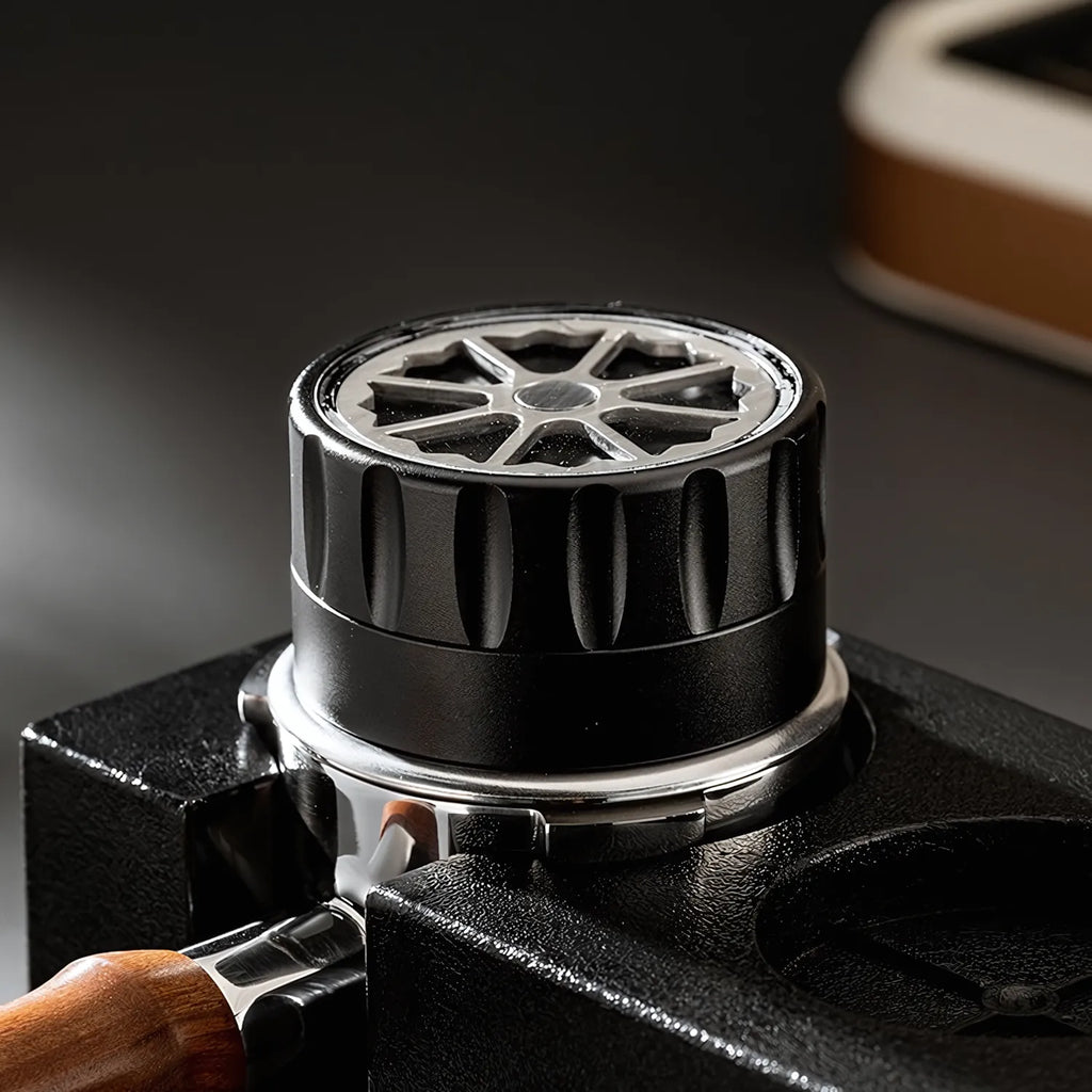 Gravity-Adjustable Espresso Distributor