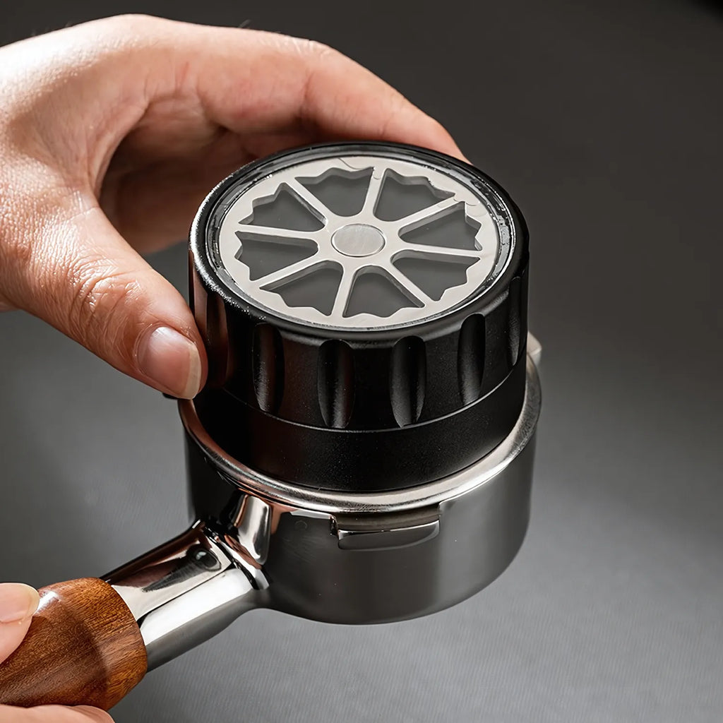 Gravity-Adjustable Espresso Distributor