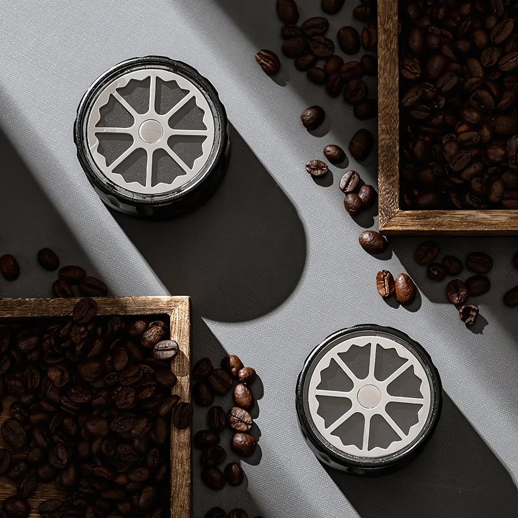 Gravity-Adjustable Espresso Distributor