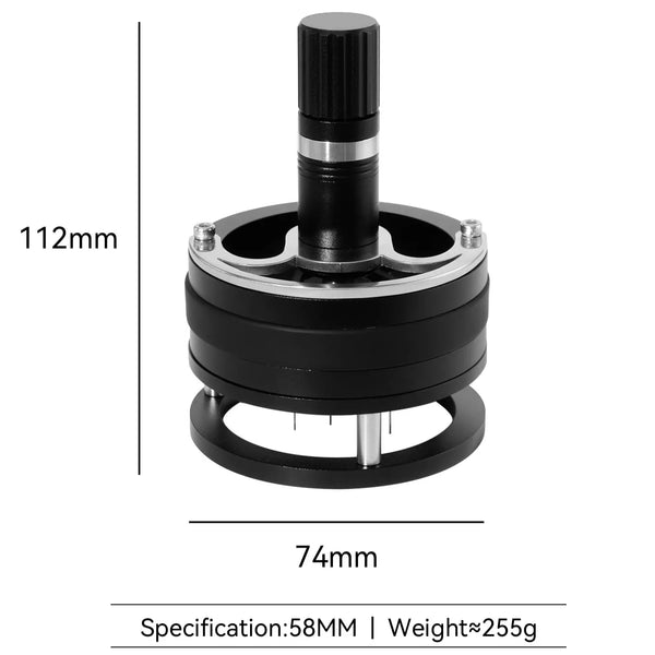 Magnetic Espresso WDT Tool with 12×0.4mm Needles
