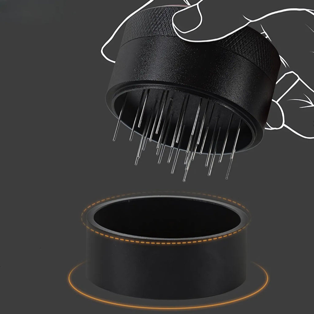 Precision Espresso WDT Tool – Rotating Coffee Distributor with Base