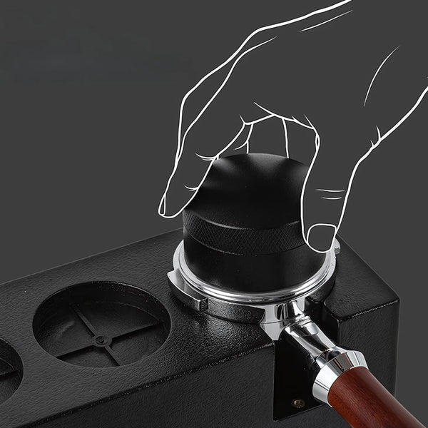 Precision Espresso WDT Tool – Rotating Coffee Distributor with Base