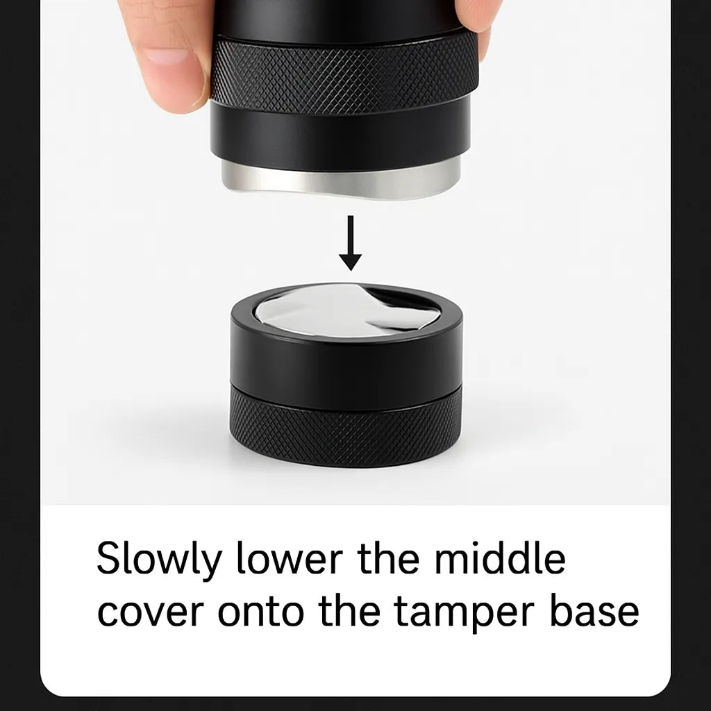 Self-Leveling Espresso Distributor