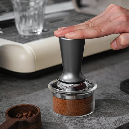 Spring Loaded Espresso Tamper with 30lb Pressure