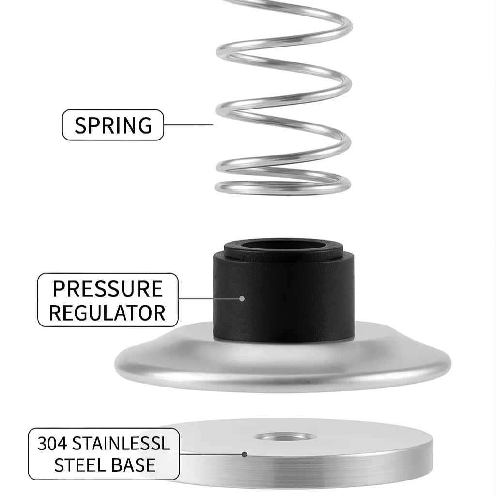 Spring Loaded Espresso Tamper with 30lb Pressure